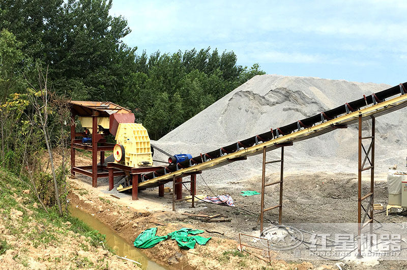 錘破可自成一條線，省去一級二級破碎過程